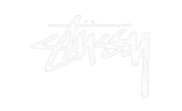stussy footer logo