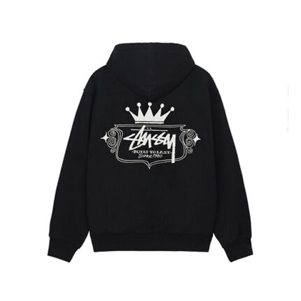 Built To Last Zip Hoodie Black