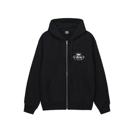 Built To Last Zip Hoodie Black