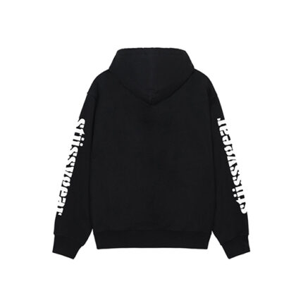 Stussy Gear Zip Hoodie Black