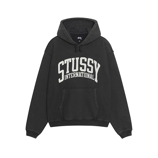 Stussy International Hoodie Black
