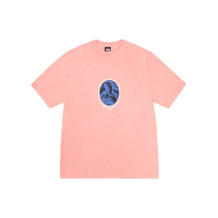 Venus Oval Stussy T Shirt Pink